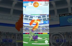 【ポケモンGO】男は黙ってファイヤー１人討伐！ #shorts #ポケモンgo #ポケモン #ソロ討伐