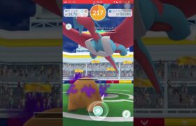 【ポケモンGO】メガボーマンダはまだ１人討伐出来るのか!? #shorts #ポケモンgo #ポケモン #ソロ討伐