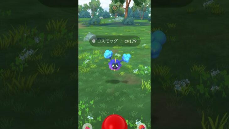 【ポケモンGO】No.789：コスモッグ（ほしぐもちゃん）ゲットタイム動画❣️@arata.channel .japan.Aug2024 #shorts