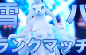 レギュH仲間大会で雪パ研究会【ポケモンSV ダブルバトル】