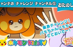 【ポケモン公式】緊急チャレンジ！パモちゃんパモちゃんでておいでー！【チャンチホチャレンジチャンネル】－ポケモン Kids TV