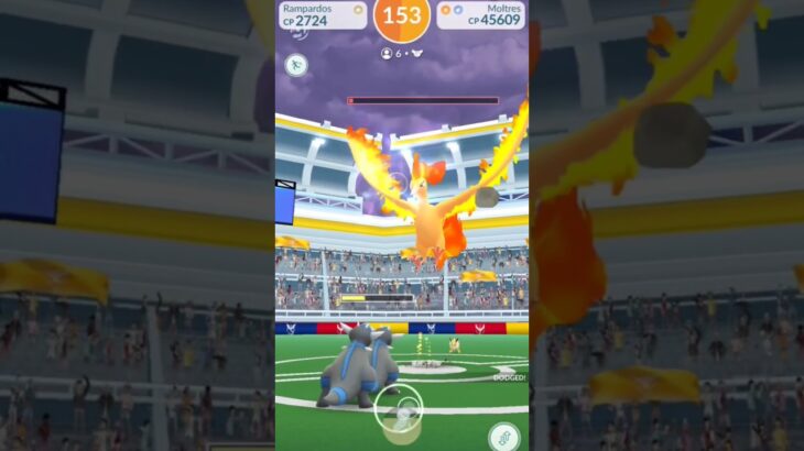 Moltres raid battle pokemon go #pokemon #pokemongo #ポケモンgo #raidbattles #moltres #legendarypokemon