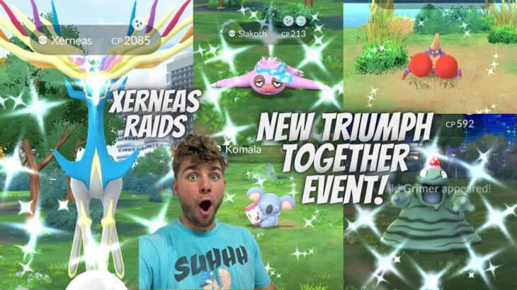 ✨Playing The *NEW* Triumph Together Event In Pokemon Go!✨ (LIVE!)