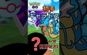 【PokémonGO】ギャラドス完封ポケモン現る!!【ブルックGO】 #shorts #ポケモンgo #pokemongo #ブルックGO