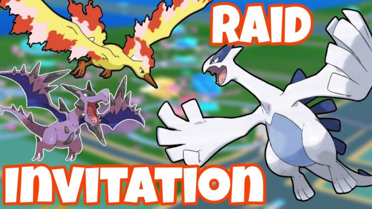 Raid and Battle invitation Pokemon Go #pokemon #pokemongo #youtubestream #pokemonraids