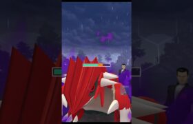 ルカリオ一家　VS　サカキ様【ポケモンGO】#shorts　#グラードン