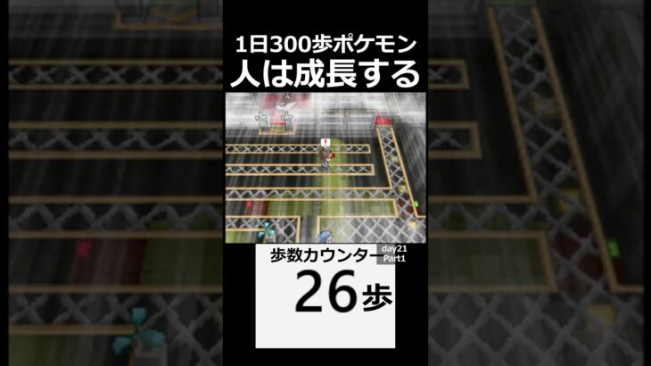 人という生き物。　 day21　Part1【1日300歩ポケモン　ホワイト２】