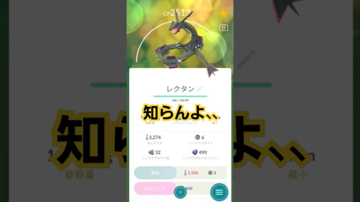 知らないよ、、、#ポケモン #ポケモンgo #レックウザ #色違い #夢 #現実 #笑える #おもしろ #ポケダンス #レイドバトル #イベント #最強 #悲しい  #メビシガくん #最高  #最強