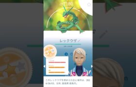 メガレックウザデイ結果🐉✨️ #ポケモンgo #メガレックウザ #pokemongo