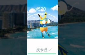 皮卡丘也有夏威夷背卡！#pokemongo #ポケモンgo #pokemonworldchampionships2024