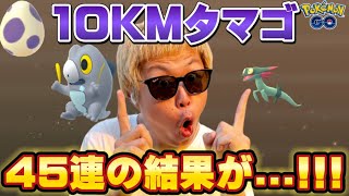 ドラメシヤの個体値100%狙いで10KMタマゴ45連！【ポケモンGO】