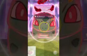 Caught dynamax bulbasaur in Pokemon go raids