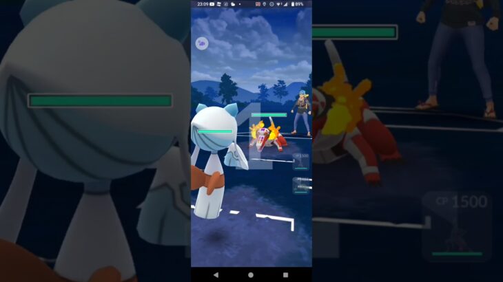 ポケモンGOスーパーリーグ対戦ユキメノコ＆エンニュート＆ナットレイ