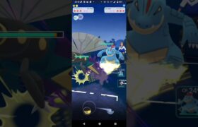 ポケモンGOハイパーリーグ対戦クワガノン＆オーダイル＆クレセリア