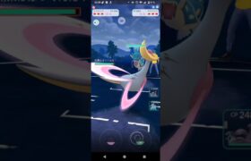 ポケモンGOハイパーリーグ対戦クレセリア＆オーダイル＆ベトベトン