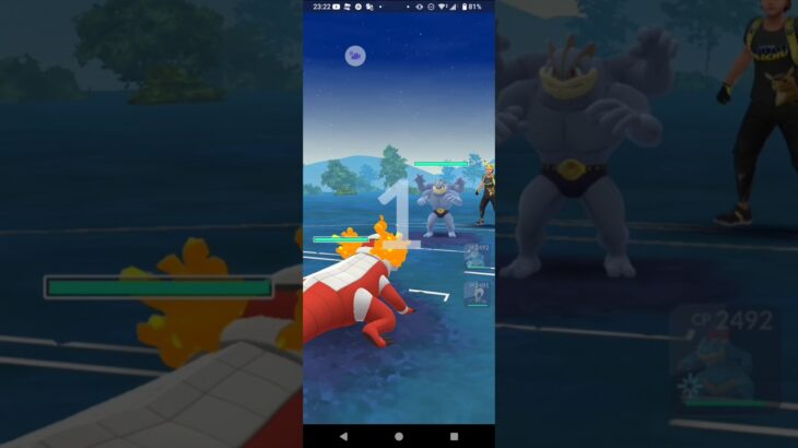 ポケモンGOハイパーリーグ対戦ラウドボーン＆クレセリア＆オーダイル