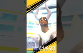 【ポケモンGO】ソロレイドvsメガヘルガー😈#ポケモンgo #ポケモン #pokémon #shorts #レイドバトル