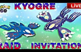 🔴LIVE  KYOGER  RAIDS🎯  by |#rrs_live_ in pokemon go