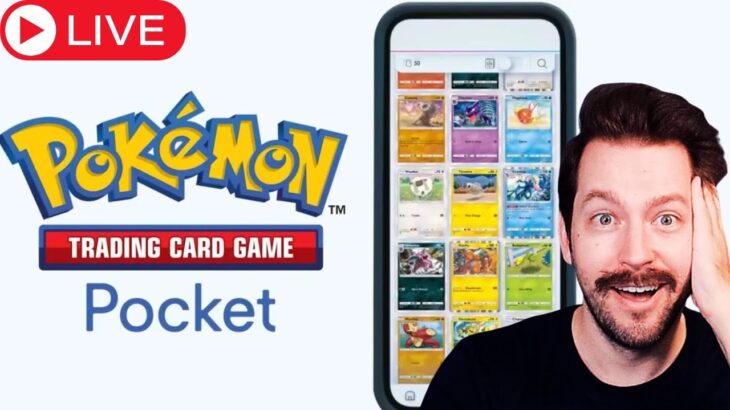 Pokemon TCG Pocket LAUNCH Stream