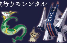 流行りのレンタルを使うことで、対策を考える枠【ポケモンSV】