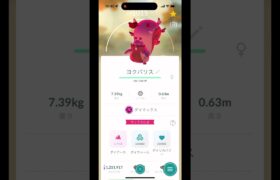 ダイマックスヨクバリスの個体値が… #ポケモンgo #pokemongo #ダイマックス