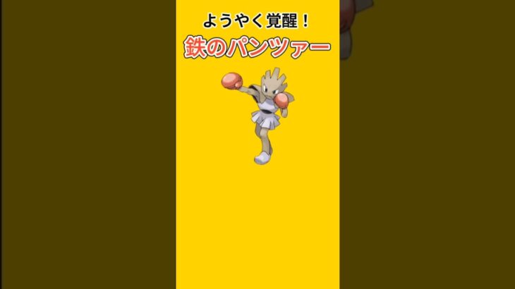 【ポケモン】ようやく覚醒した鉄のパンツァー「エビワラー」 #初代ポケモン#ポケモン