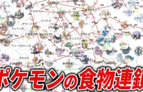 ポケモンの食物連鎖をまとめてみた【ポケモン相関図】