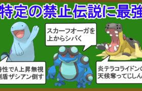 特定の禁止伝説上位ポケモンに対して無類の強さを誇る一般ポケモン