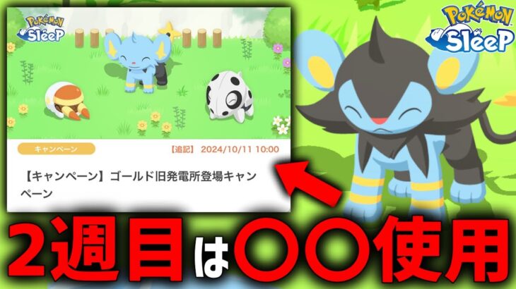 2週目の立ち回り〇〇使用で”今後のポケスリ人生”変わる…【ポケモンスリープ】