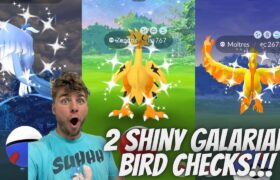 ✨2 SHINY Galarian Bird Checks in Pokemon Go, But Did We FINALLY Get The SHINY?!✨