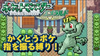 [ポケモンエメラルド] かくとうポケゆびをふる縛り　ダイゴ戦 85レべで挑む