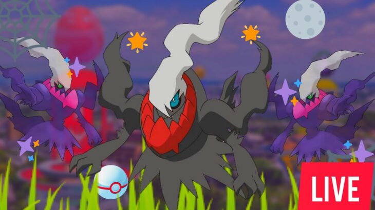 Darkrai ✨ Live 🔴 Raids Invite Pokémon Go