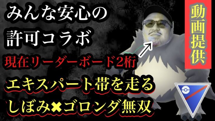 GBL スーパーリーグ〈ゴロンダ〉現在リダボ2桁を突っ走るSHIBOMISTRYによるエキスパート街道【ポケモンGO】