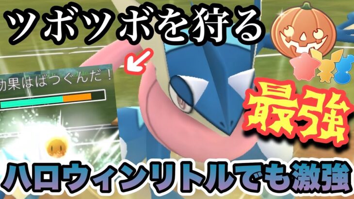 『ポケモンGO』技にタイプに環境にぶっささりの最強ゲッコウガ【ハロウィンリトルカップ】#ポケモン #ポケモンgo #gbl #pokemongo #pokemon #ゲーム #ゲーム実況 #実況