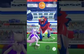 【ポケモンGO】男は黙ってザマゼンタ１人討伐！ #shorts #ポケモンgo #ポケモン #ソロ討伐