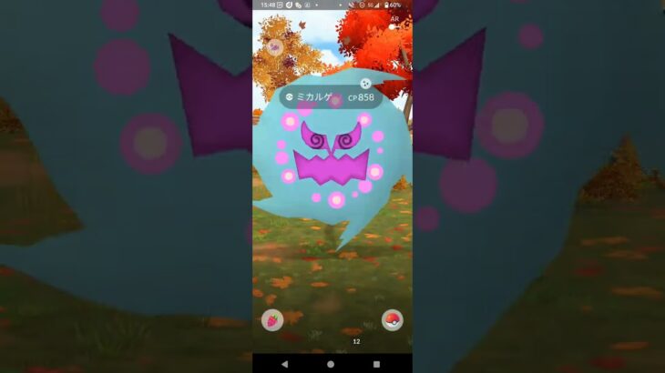 ポケモンGO『ミカルゲ色違い』GET☺