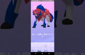 ポケモンGOザマゼンタ初GET！