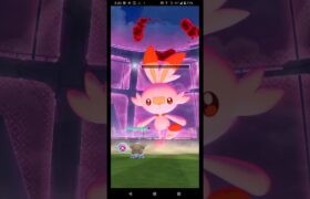 ヒバニーのマックスバトル　#ポケモンGO　#ヒバニー　#shorts