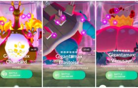 Gigantamax Pokemon Raid Hunt in Pokemon GO