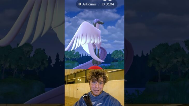 I Found A Galarian Articuno with Over 3,000 CP In Pokemon Go But Then THIS Happened… #shorts