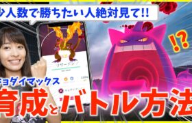 遂に判明！！少人数でもキョダイマックスに勝てる育成基準やバトル方法とは！？Nianticからキョダイマックスゲンガーについて連絡がきたのでお話しします。【ポケモンGO】