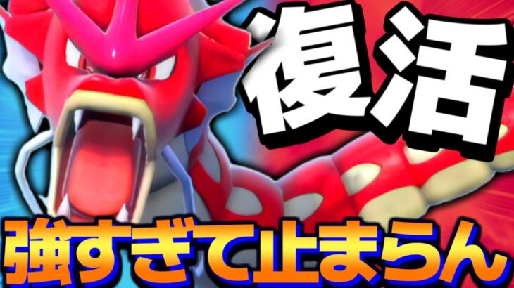 【ポケモンSV】この環境で火力に超特化した『色違いギャラドス』のパワーやばすぎるｗwwww【 ポケモン ギャラドス  pokemon 新環境  色違い 】