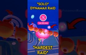 Soloing HARDEST DYNAMAX FALINKS RAID (Max Battle) in Pokemon GO.