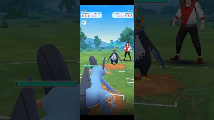 💧Swampert VsEmpoleon, PVP Batalla de Iniciales en Pokémon Go💧 #PokemonGo #pokémon