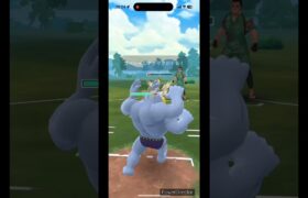 ポケモンgo gbl シールドは残して、後はオーダイルに任せる！交代受け危ねぇ〜、。