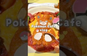 【爆食】ポケモンカフェで好きなだけ食べるの幸せすぎる〜🥹⚡️ #shorts