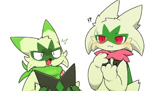 【ポケモン】最近描いた手描きアニメーションまとめ②(ニャオハ系統多め)