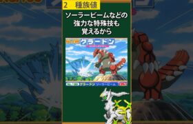 【ポケモン】ゲンシグラードンが最強な理由