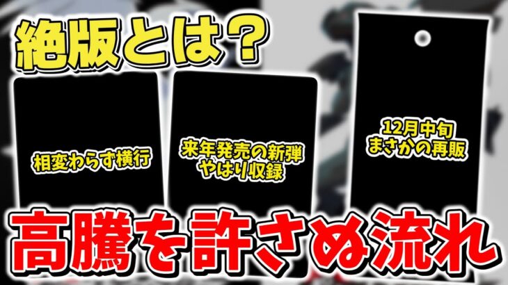 【ポケカ】12月中旬にまさかの再販判明 テラスタルフェスで盛り上がる一方で来年の新商品の話も… 【ポケモンカード】