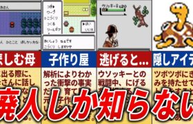 ポケモン金銀の普通にプレイしてると気づかない要素20選【ポケモン金銀】